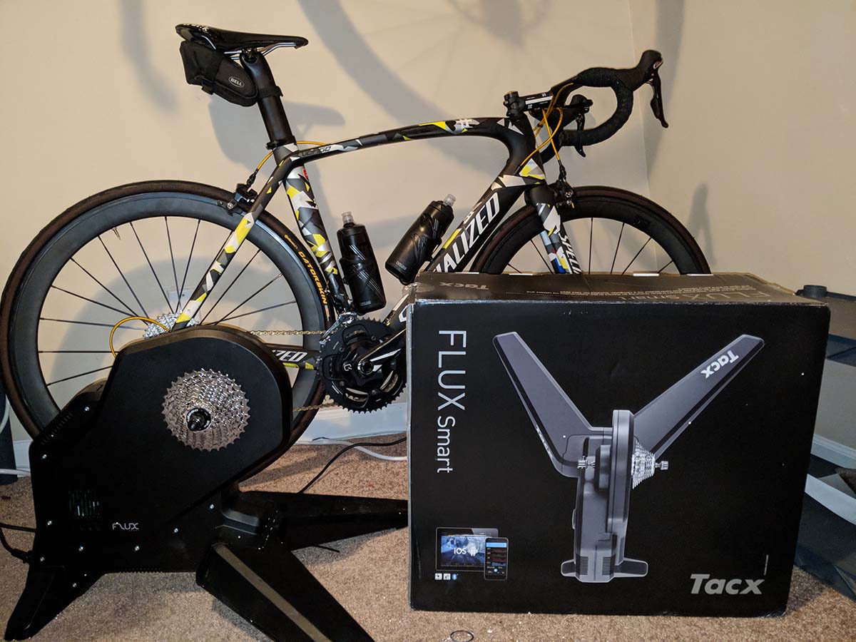 Product Review Tacx Flux Indoor Smart Trainer JV s Cycling Blog